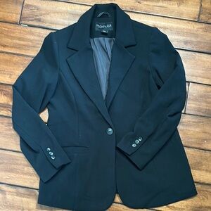Rachel Zoe Black Tailored Blazer Suit Jacket